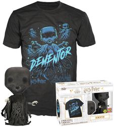 Dementor POP! & Tee (glow in the dark) vinyl figurine (figuuri), Harry Potter, Funko Pop! -figuuri