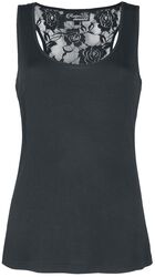 Women's Top with Lace Back, Rotterdamned, Toppi