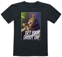 Kids - Get your Groot on, Guardians Of The Galaxy, T-paita