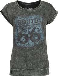 Rock Rebel X Route 66 - T-Shirt, Rock Rebel by EMP, T-paita