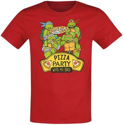 Kids - Pizza Party, Teenage Mutant Ninja Turtles, T-paita