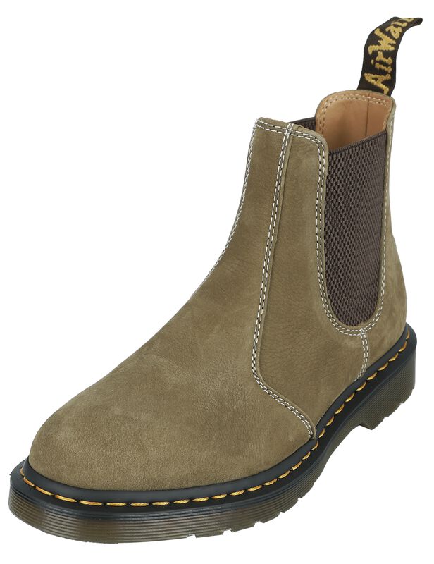 2976 - Muted Olive Tumbled Boots kengät
