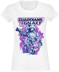 Vol. 3 - Neon crew, Guardians Of The Galaxy, T-paita