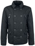 Double-Breasted Jacket, Black Premium by EMP, Talvitakki