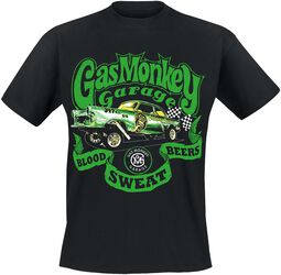 Classic car, Gas Monkey Garage, T-paita