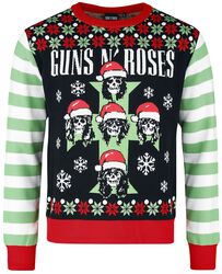 Holiday Sweater 2022, Guns N' Roses, Jouluneule