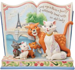 Long ago in Paris - Aristocats storybook figurine (figuuri), Aristokatit, Patsas