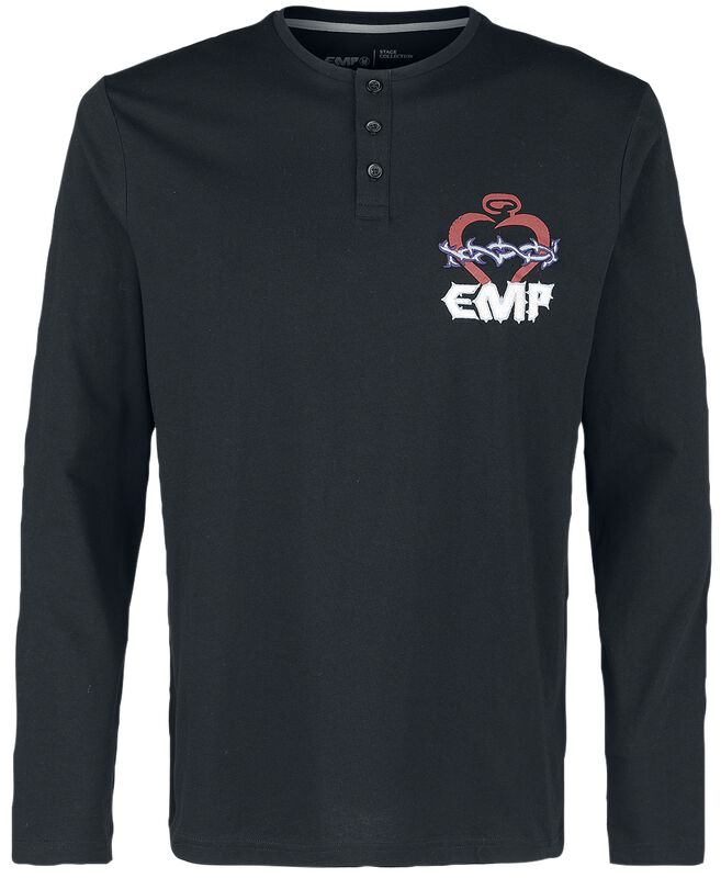 Pitkähihainen paita EMP-painatuksella