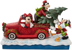 Mickey and Friends - Christmas tree in the red pick-up truck, Mickey Mouse, Keräilyfiguuri