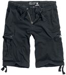 Premium Vintage Shorts, Black Premium by EMP, Shortsit