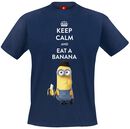 Keep Calm And Eat A Banana, Minions, T-paita