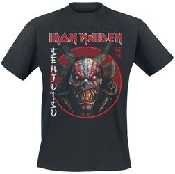 Senjutsu Eddie Face Circle, Iron Maiden, T-paita