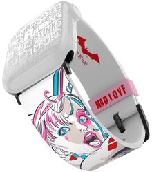 MobyFox - Mad Love - Smartwatch Armband, Harley Quinn, Rannekello
