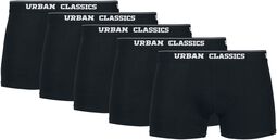 Organic Boxer Shorts 5-Pack bokserit (5 kpl setti), Urban Classics, Bokserit
