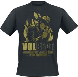 Guitar Gangsters & Cadillac Blood 15th Anniversary, Volbeat, T-paita