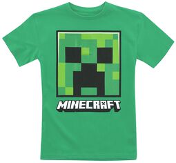 Kids - Creeper Face, Minecraft, T-paita