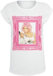 Pink Baroque Frame, Nicki Minaj, T-paita