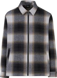 Zipped shirt jacket pusero, Urban Classics, Välikausitakki