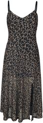 Leopard-print Midi dress, Jawbreaker, Keskipitkä mekko