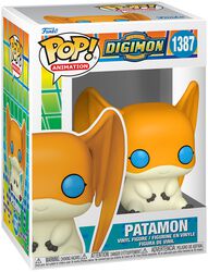 Patamon vinyl figurine no. 1387 (figuuri), Digimon, Funko Pop! -figuuri