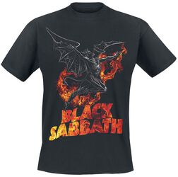 Burning Demon, Black Sabbath, T-paita