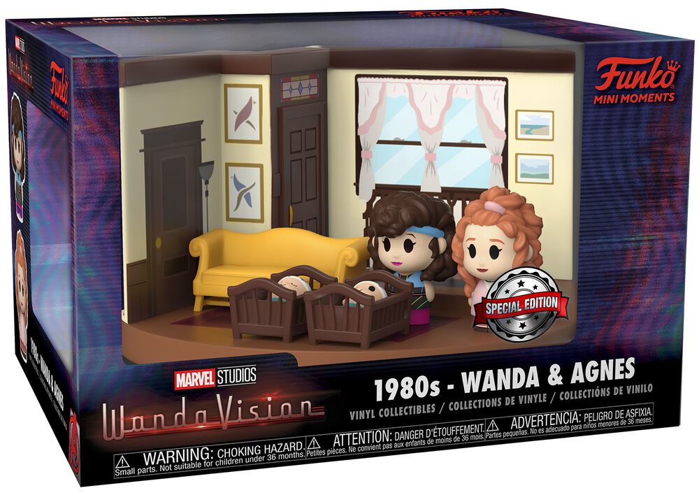 1980s Wanda and Agnes (Mini Moments) vinyl figurine (figuuri)