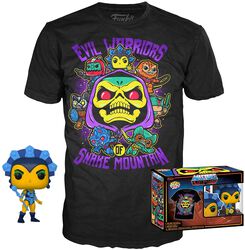 Evil-Lyn - T-shirt plus Funko (glow in the dark) - POP!-figuuri & T-paita, Masters Of The Universe, Funko Pop! -figuuri