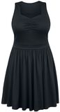 Jersey Dress, Black Premium by EMP, Keskipitkä mekko
