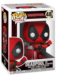 Deadpool on Scooter Vinyl Figure 48 (figuuri), Deadpool, Funko Pop! -figuuri