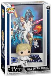 Funko Pop! Film poster - A New Hope Luke Skywalker with R2-D2 vinyl figurine no. 02 (figuuri), Star Wars, Funko Pop! -figuuri