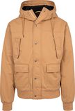 Hooded Cotton Jacket, Urban Classics, Talvitakki