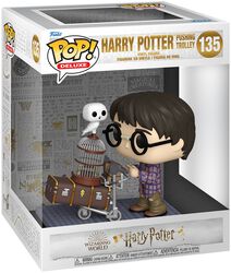 Harry pushing trolley (Pop! Deluxe) vinyl figurine no. 135 (figuuri), Harry Potter, Funko Pop! -figuuri