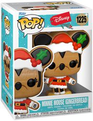 Disney Holiday - Minnie Mouse (Gingerbread) vinyl figurine no. 1225 (figuuri), Mickey Mouse, Funko Pop! -figuuri