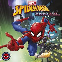 2024-seinäkalenteri, Spider-Man, Seinäkalenteri