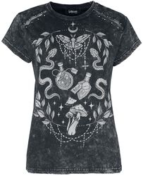 T-paita alchemy-painatuksella, Gothicana by EMP, T-paita