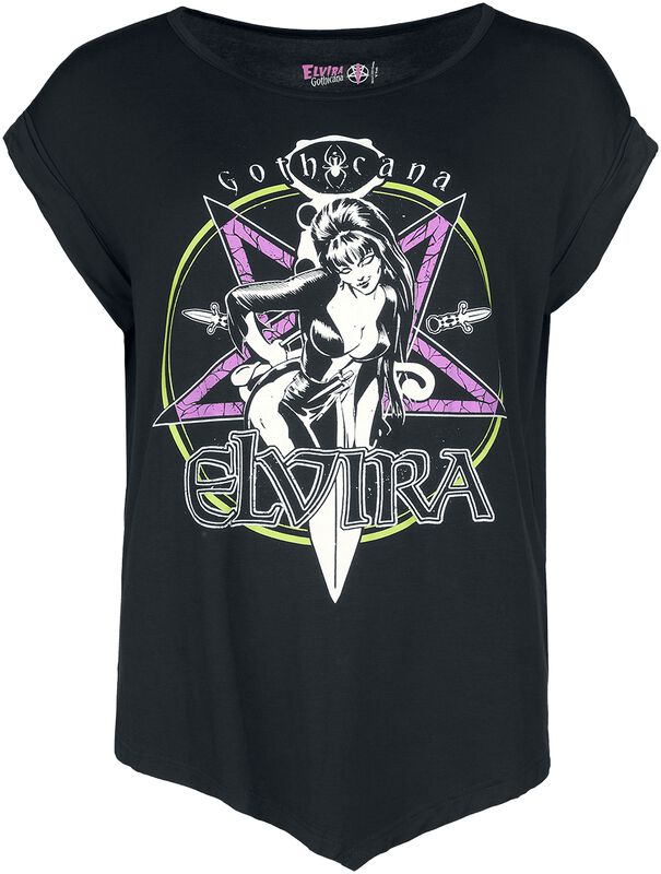 Gothicana X Elvira T-paita