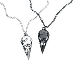 Coeur Crane Necklace, Alchemy Gothic, Kaulakoru
