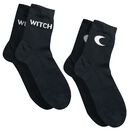 Witch & Moon Socks, Pamela Mann, Sukat