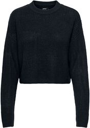 Malavi LS cropped knitted jumper, Only, Neulepaita