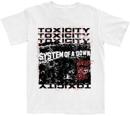 Toxicity Stack Scribble, System Of A Down, T-paita