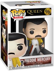 Freddie Mercury (Wembley 1986) Rocks Vinyl Figur 96, Queen, Funko Pop! -figuuri