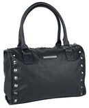 Ladies Studded Handbag, Black Premium by EMP, Käsilaukku