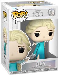 Disney 100 - Elsa vinyl figure 1319 (figuuri), Frozen, Funko Pop! -figuuri