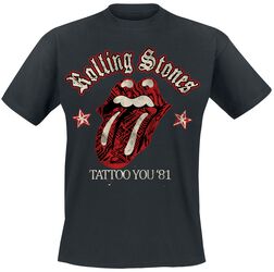 Tattoo You 81, The Rolling Stones, T-paita