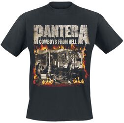 Cowboys From Hell - Fire Frame, Pantera, T-paita