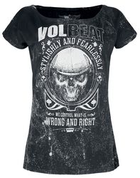 Wrong and Right, Volbeat, T-paita