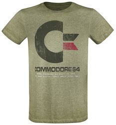 C64 Logo - Vintage, Commodore 64, T-paita
