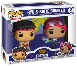 Ryu and Brite Bomber - kahden figuurin setti