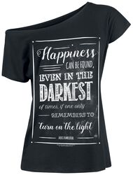Albus Dumbledore - Happiness Can Be Found, Harry Potter, T-paita