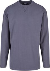 Oversized open edge long sleeve pitkähihainen paita, Urban Classics, Pitkähihainen paita